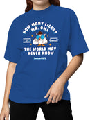 Officially Licensed Tootsie Roll Mr. Owl Tootsie Pop Women's T-shirt