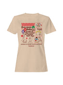 Officially Licensed Tootsie Roll Tootsie Pop Retro Puzzle Women's T-shirt