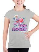 Officially Licensed Blow Pop Cherry Blow Pop Art Youth's T-shirt