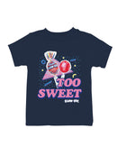 Officially Licensed Blow Pop Cherry Blow Pop Art Youth's T-shirt