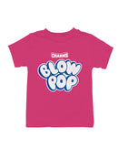 Officially Licensed Blow Pop Charms Blow Pop Candy Fun Youth's T-shirt