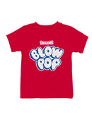 Officially Licensed Blow Pop Charms Blow Pop Candy Fun Youth's T-shirt