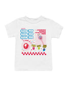 Officially Licensed Blow Pop Bubble Gum Lollipop Assortment Youth's T-shirt