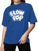 Officially Licensed Blow Pop Blow Pop Classic Logo Women's T-shirt