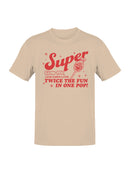 Officially Licensed Blow Pop Super Blow Pop Candy Men's T-shirt