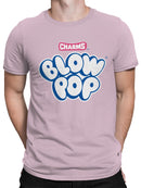 Officially Licensed Blow Pop Charms Blow Pop Candy Fun Men's T-shirt