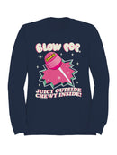 Officially Licensed Blow Pop Charms Blow Pop Design Women's Sweatshirt