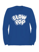 Officially Licensed Blow Pop Blow Pop Classic Logo Women's Sweatshirt