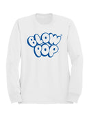 Officially Licensed Blow Pop Retro Blow Pop Logo Women's Sweatshirt