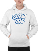 Officially Licensed Blow Pop Retro Blow Pop Logo Men's Hoodie