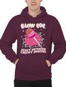 Officially Licensed Blow Pop Charms Blow Pop Graphic Men's Hoodie