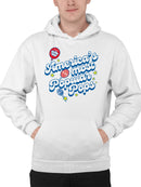 Officially Licensed Blow Pop Popular Lollipop Men's Hoodie