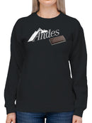 Officially Licensed Andes Mint Creamy Mint Chocolate Delight Women's Sweatshirt