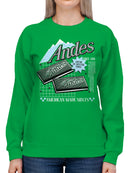 Officially Licensed Andes Mint American Made Andes Mints Women's Sweatshirt