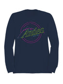 Officially Licensed Andes Mint Retro Andes Neon Sign Women's Sweatshirt