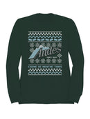 Officially Licensed Andes Mint Chocolate Ugly Sweater Design Women's Sweatshirt