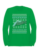 Officially Licensed Andes Mint Chocolate Ugly Sweater Design Women's Sweatshirt