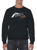 Officially Licensed Andes Mint Chocolate Mint Thins Delight Men's Sweatshirt