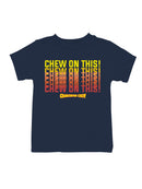 Officially Licensed Charleston Chew - Chew On This Design Youth's T-shirt