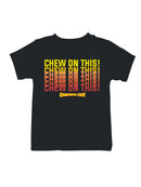 Officially Licensed Charleston Chew - Chew On This Design Youth's T-shirt