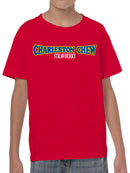 Officially Licensed Charleston Chew Strawberry Candy Youth's T-shirt