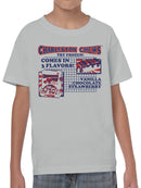 Officially Licensed Charleston Chew Variety Pack Youth's T-shirt