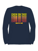 Officially Licensed Charleston Chew - Chew On This Women's Sweatshirt