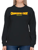 Officially Licensed Charleston Chew Chocolatey Chew Women's Sweatshirt