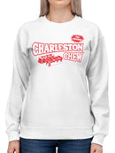 Officially Licensed Charleston Chew Retro Chocolate Women's Sweatshirt