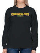 Officially Licensed Charleston Chew Chocolate Candy Women's Sweatshirt