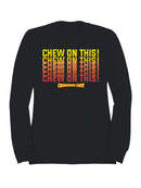 Officially Licensed Charleston Chew On This Tee Design Men's Sweatshirt