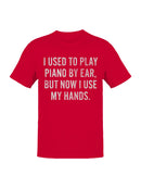 Piano Humor Gift Men's T-shirt