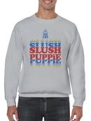 Officially Licensed Slush Puppie Retro  Men's Sweatshirt