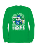 Officially Licensed Slush Puppie Lucky Pup Slushie Men's Sweatshirt