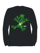 Officially Licensed Slush Puppie Green Clover Dog Plush Toy Men's Sweatshirt