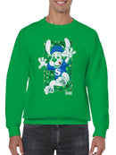 Officially Licensed Slush Puppie Lucky Pup Design Men's Sweatshirt
