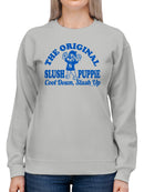 Officially Licensed Slush Puppie Classic Slush Design Women's Sweatshirt