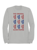 Officially Licensed Slush Puppie Vintage Slush Puppie Original  Women's Sweatshirt
