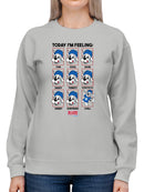 Officially Licensed Slush Puppie Cartoon  Women's Sweatshirt