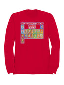 Officially Licensed Slush Puppie Flavor Chart Women's Sweatshirt