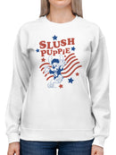 Officially Licensed Slush Puppie Vintage Slush Puppie  Women's Sweatshirt