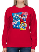 Officially Licensed Slush Puppie Fun Slush Puppie Designs Women's Sweatshirt