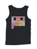Officially Licensed Slush Puppie Flavor Chart Men's Tank Top