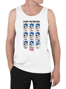 Officially Licensed Slush Puppie Cartoon  Men's Tank Top