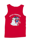 Officially Licensed Slush Puppie Frosty Snowman Men's Tank Top
