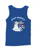 Officially Licensed Slush Puppie Frosty Snowman Men's Tank Top