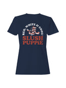 Officially Licensed Slush Puppie Red, White & Cool  Women's T-shirt