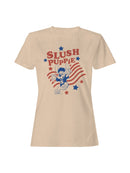 Officially Licensed Slush Puppie Patriotic Puppie Slush Women's T-shirt