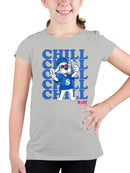 Officially Licensed Slush Puppie Chill Dog Selfie  Youth's T-shirt