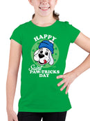 Officially Licensed Slush Puppie Saint Paw-Tricks  Youth's T-shirt